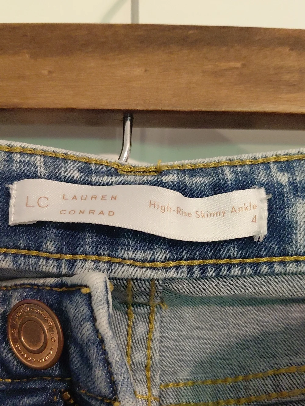 2 For $20 Lauren Conrad Skinny Jeans, Size 4